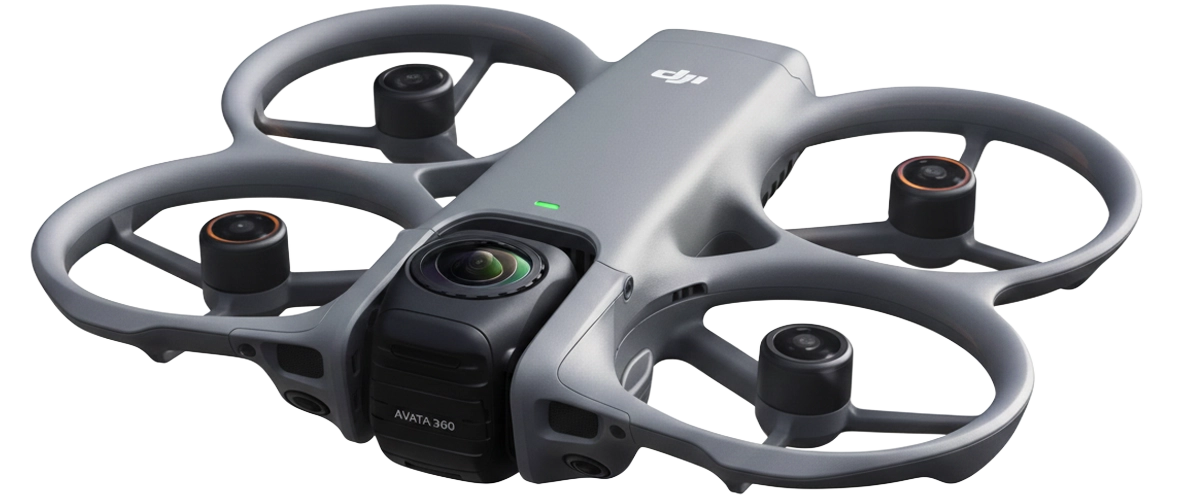 DJI Avata 360 drone caméra 8K 360° 120 MP